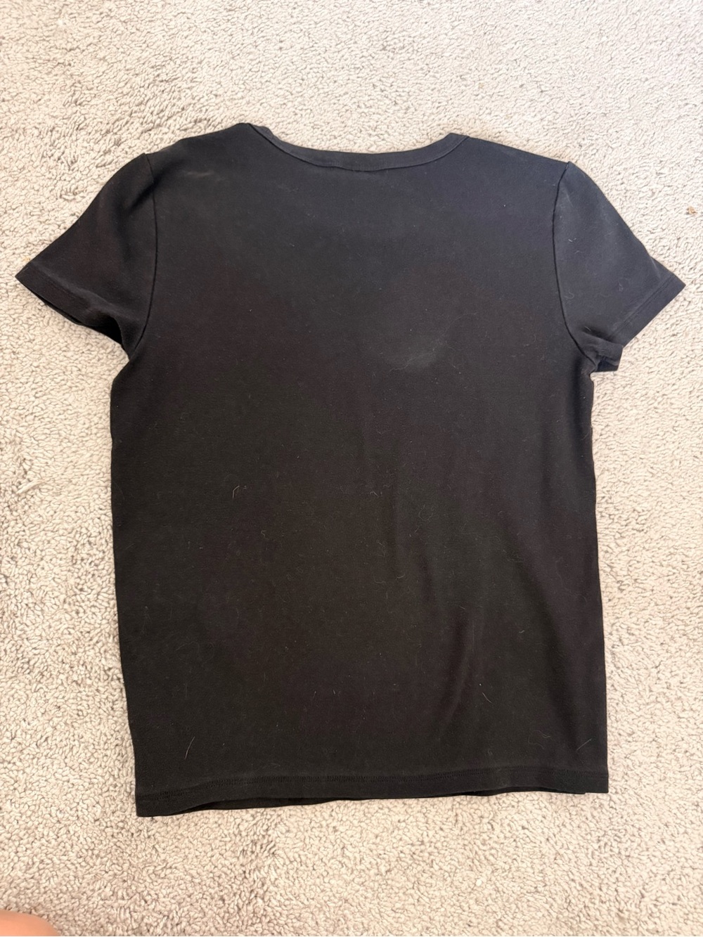 Sunday Best Black Short Sleeve Crewneck Tee - Picture 2 of 2